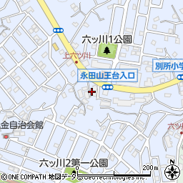 すし銚子丸 横浜六ッ川店周辺の地図
