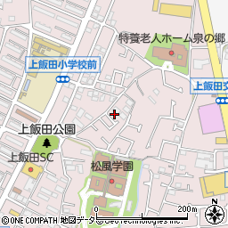 神奈川県横浜市泉区上飯田町1991-27周辺の地図