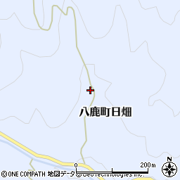 兵庫県養父市八鹿町日畑548周辺の地図