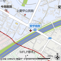 神奈川県厚木市愛甲西2丁目1-1周辺の地図