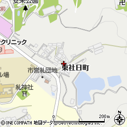 島根県安来市安来町1320周辺の地図