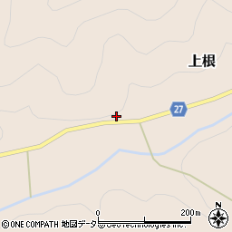 京都府舞鶴市上根116周辺の地図