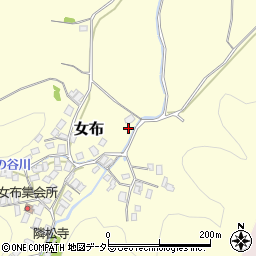 京都府舞鶴市女布686周辺の地図