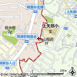 神奈川県横浜市泉区岡津町36周辺の地図