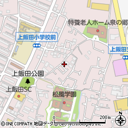 神奈川県横浜市泉区上飯田町1995-25周辺の地図