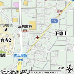 岐阜県可児市下恵土1507周辺の地図