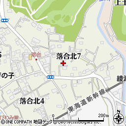 神奈川県綾瀬市落合北7丁目9-62周辺の地図