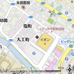 グラム　米子駅前店周辺の地図