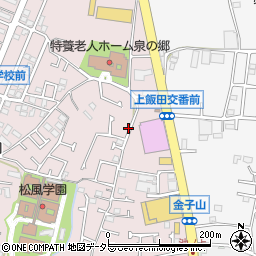 神奈川県横浜市泉区上飯田町2037-5周辺の地図