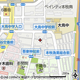 神奈川県横浜市中区本牧原31-6周辺の地図