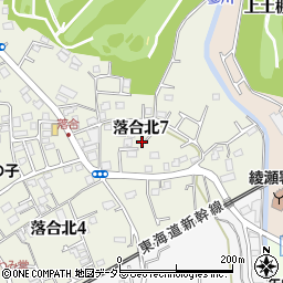 神奈川県綾瀬市落合北7丁目9-59周辺の地図