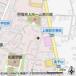 神奈川県横浜市泉区上飯田町2032-9周辺の地図