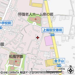 神奈川県横浜市泉区上飯田町2032-7周辺の地図