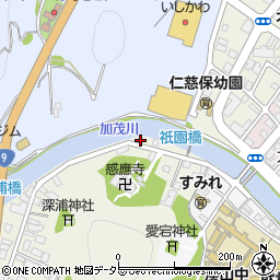 鳥取県米子市祇園町1丁目15周辺の地図