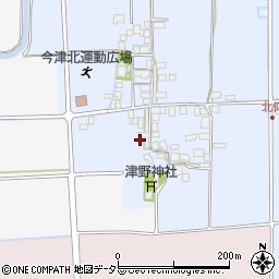 滋賀県高島市今津町北仰321周辺の地図