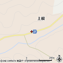 京都府舞鶴市上根262周辺の地図