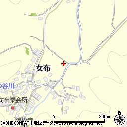 京都府舞鶴市女布687周辺の地図
