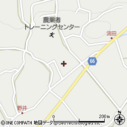 岐阜県恵那市三郷町野井1375周辺の地図
