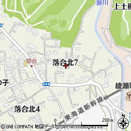 神奈川県綾瀬市落合北7丁目10-28周辺の地図