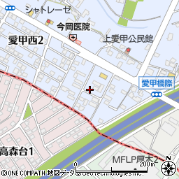 神奈川県厚木市愛甲西2丁目4-5周辺の地図