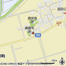 滋賀県長浜市益田町317周辺の地図