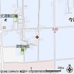 滋賀県高島市今津町北仰303周辺の地図