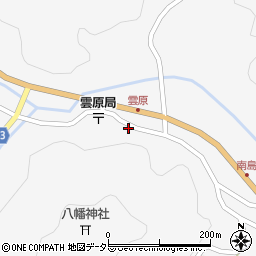 京都府福知山市雲原222周辺の地図