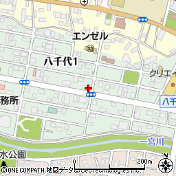 金澤歯科周辺の地図
