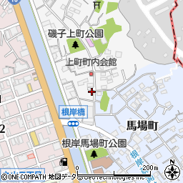 神奈川県横浜市磯子区上町3-18周辺の地図