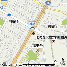ガスト袖ヶ浦店周辺の地図