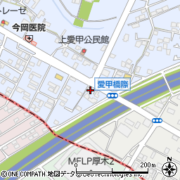 神奈川県厚木市愛甲西2丁目1-19周辺の地図
