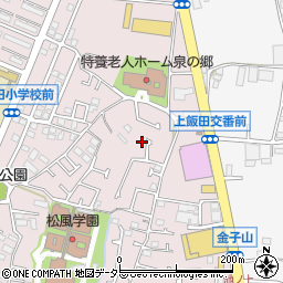 神奈川県横浜市泉区上飯田町2033周辺の地図