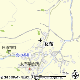 京都府舞鶴市女布580周辺の地図