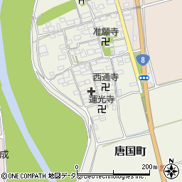 願通寺周辺の地図