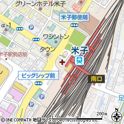 鳥取県米子市弥生町周辺の地図