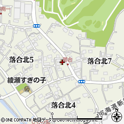 神奈川県綾瀬市落合北5丁目3-1周辺の地図