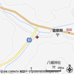 京都府福知山市雲原721周辺の地図