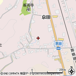 京都府舞鶴市京田周辺の地図
