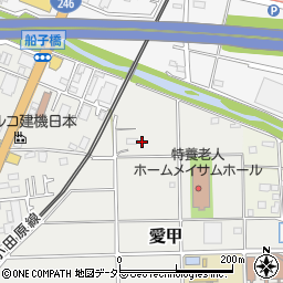 神奈川県厚木市愛甲2239周辺の地図