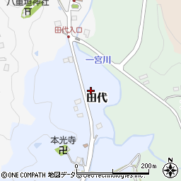 千葉県長生郡長柄町田代47周辺の地図
