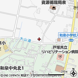 神奈川県横浜市泉区和泉町5883周辺の地図