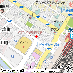ＫＬＣセミナー　米子校周辺の地図