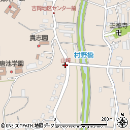 山崎周辺の地図