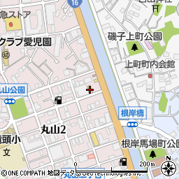 ファミリーマート磯子丸山二丁目店周辺の地図