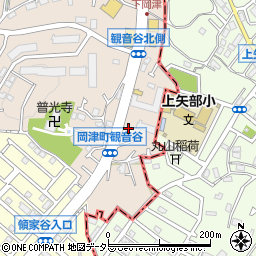 神奈川県横浜市泉区岡津町45周辺の地図