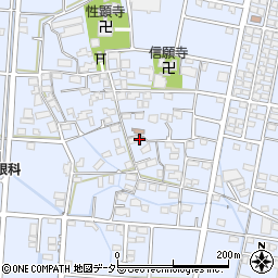岐阜県安八郡神戸町末守周辺の地図