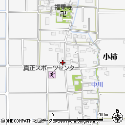 小柿南栄公民館周辺の地図