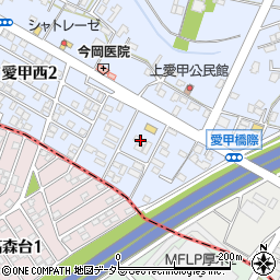 神奈川県厚木市愛甲西2丁目4-9周辺の地図