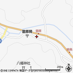 京都府福知山市雲原215周辺の地図