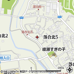 神奈川県綾瀬市落合北5丁目16-13周辺の地図